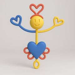 The same character as a figurine